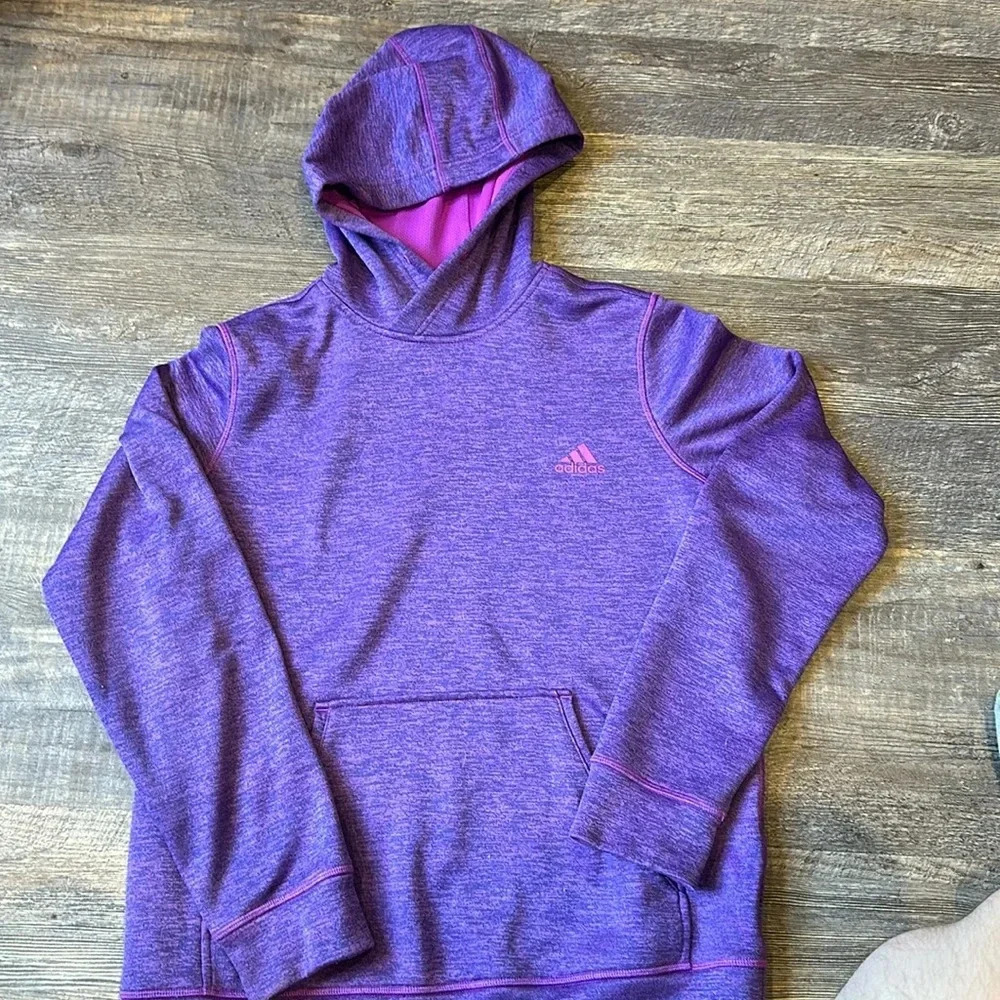 Women’s Size Medium Purple Adidas Hoodie